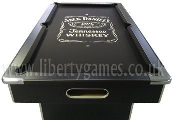 Black Jack Daniels Pool Table